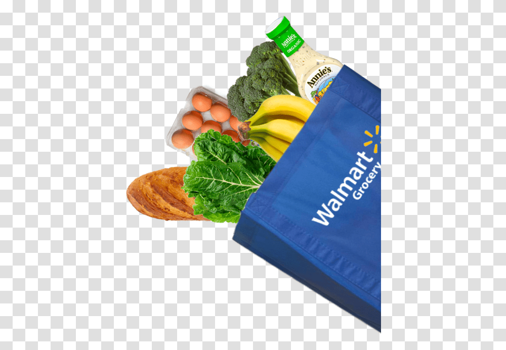 Walmart Food Bag Cutout, Plant, Produce, Banana, Fruit Transparent Png