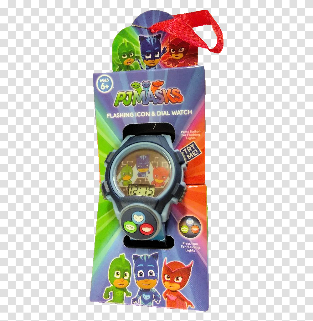 Walmart Pj Masks Watch, Wristwatch, Digital Watch, Toy Transparent Png