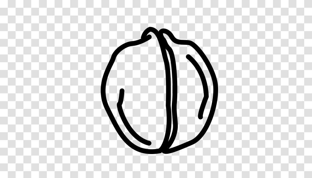 Walnut Linear Monochrome Icon With And Vector Format, Gray, World Of Warcraft Transparent Png