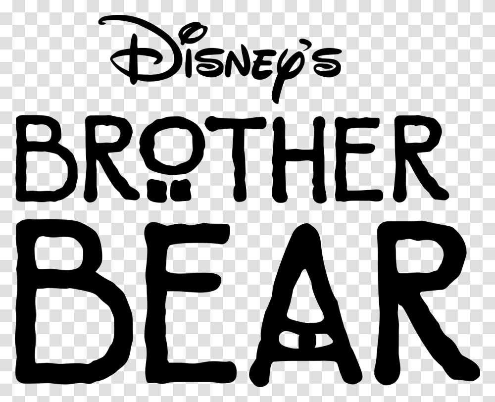 Walt Disney Brother Bear Logo, Gray, World Of Warcraft Transparent Png