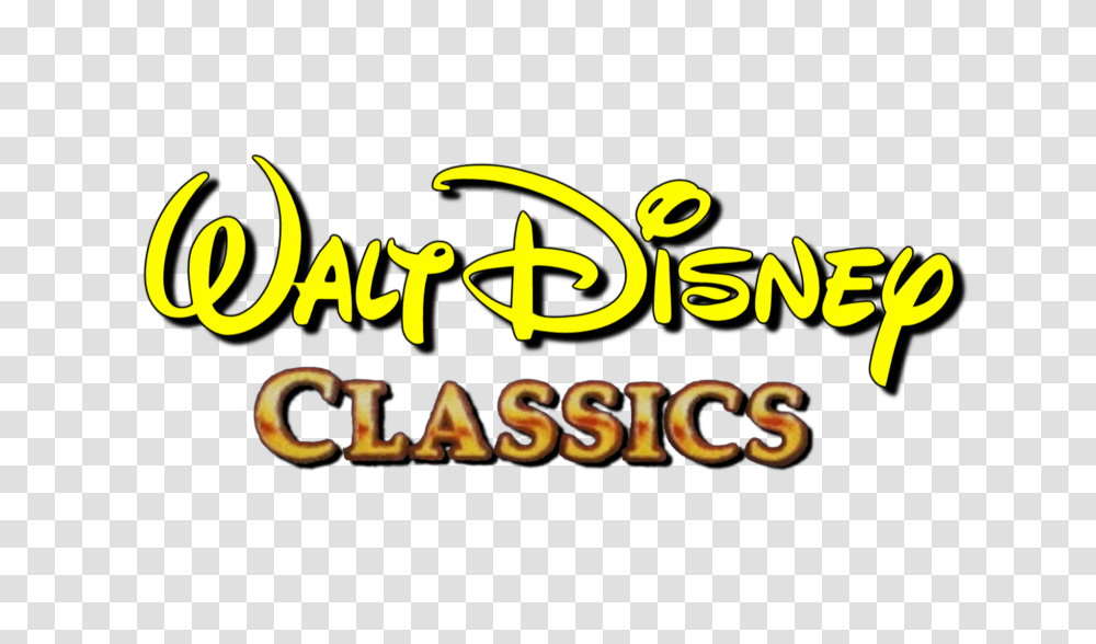 Walt Disney Classics Logos, Alphabet, Meal Transparent Png
