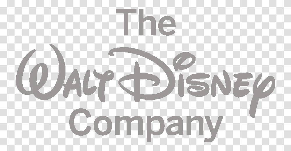 Walt Disney Co Logo, Alphabet, Word, Handwriting Transparent Png