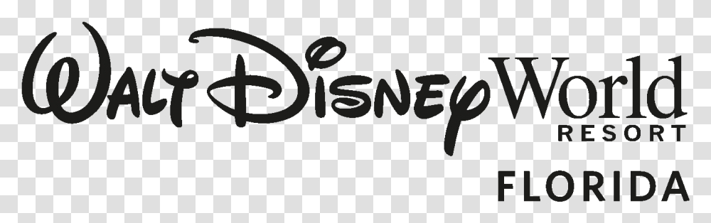Walt Disney Resort Logo, Alphabet, Word Transparent Png