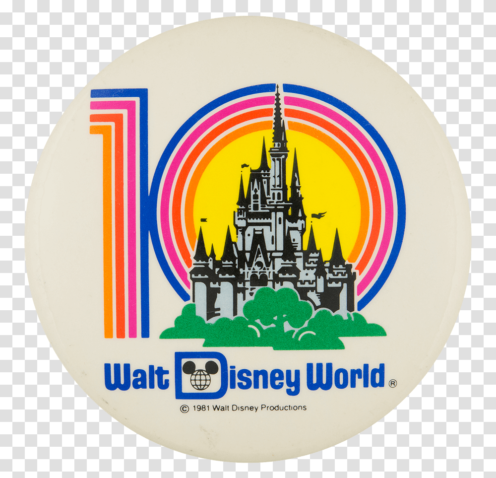 Walt Disney World 10 Entertainment Button Museum Walt Disney World, Logo, Trademark, Label Transparent Png