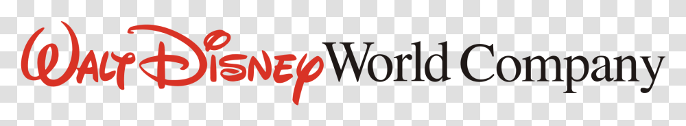 Walt Disney World Company Logo, Alphabet, Trademark Transparent Png