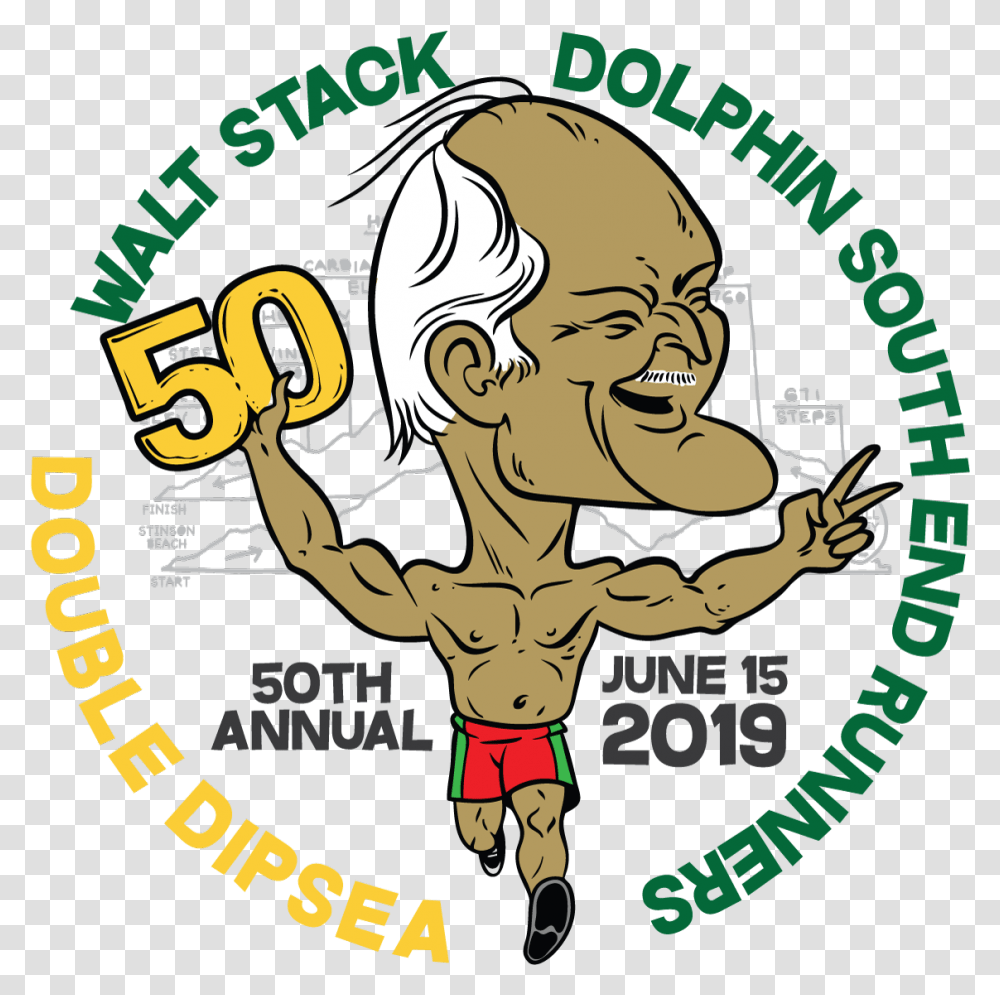 Walt Stack2019png Double Dipsea Illustration, Person, Hand, Face, Poster Transparent Png