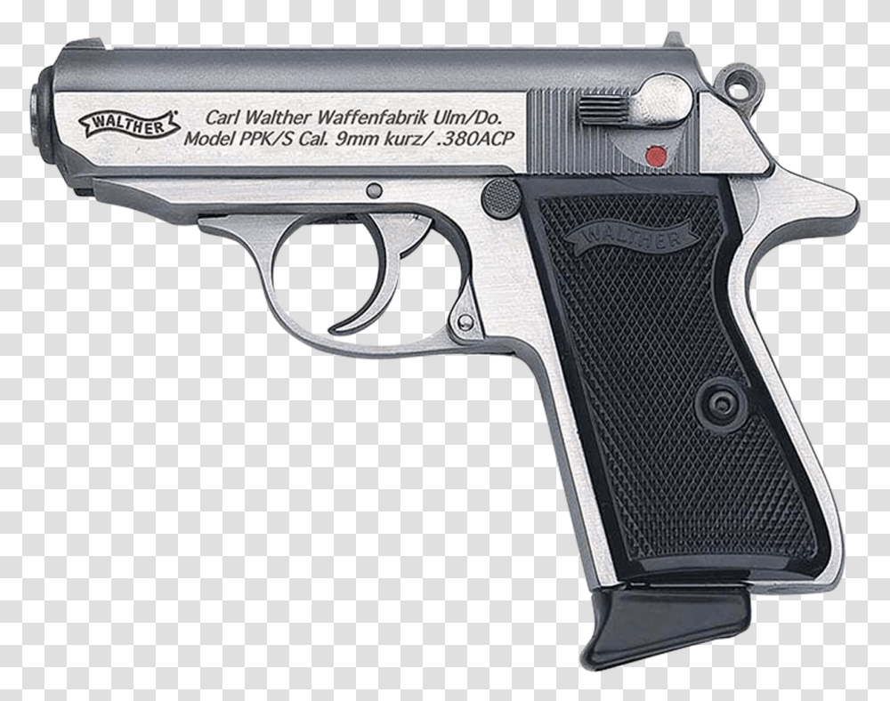 Walther Arms Ppks Singledouble 380 Automatic Walther Ppk S, Gun, Weapon, Weaponry, Handgun Transparent Png
