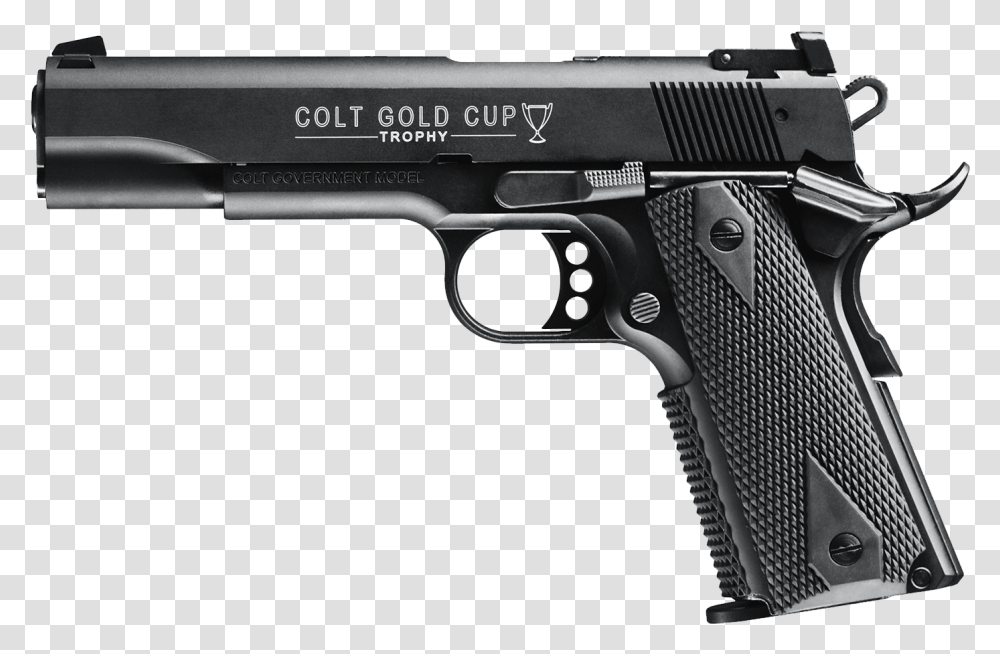 Walther Colt 1911, Gun, Weapon, Weaponry, Handgun Transparent Png