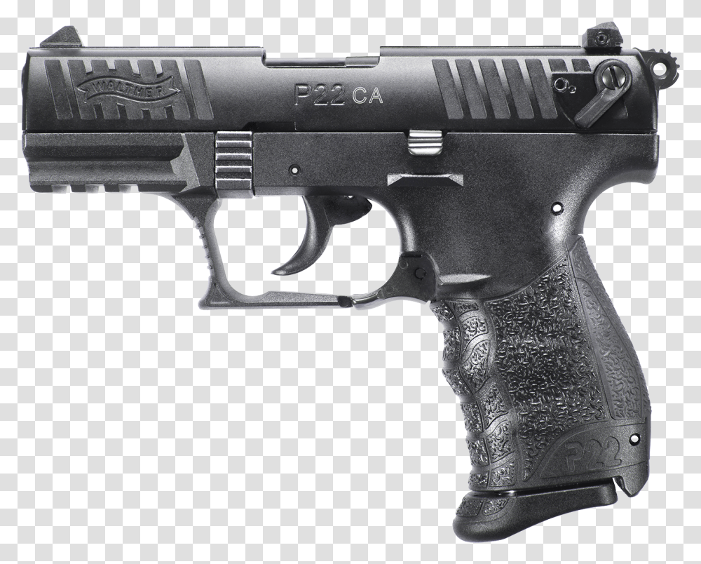 Walther P22 Vs, Gun, Weapon, Weaponry, Handgun Transparent Png