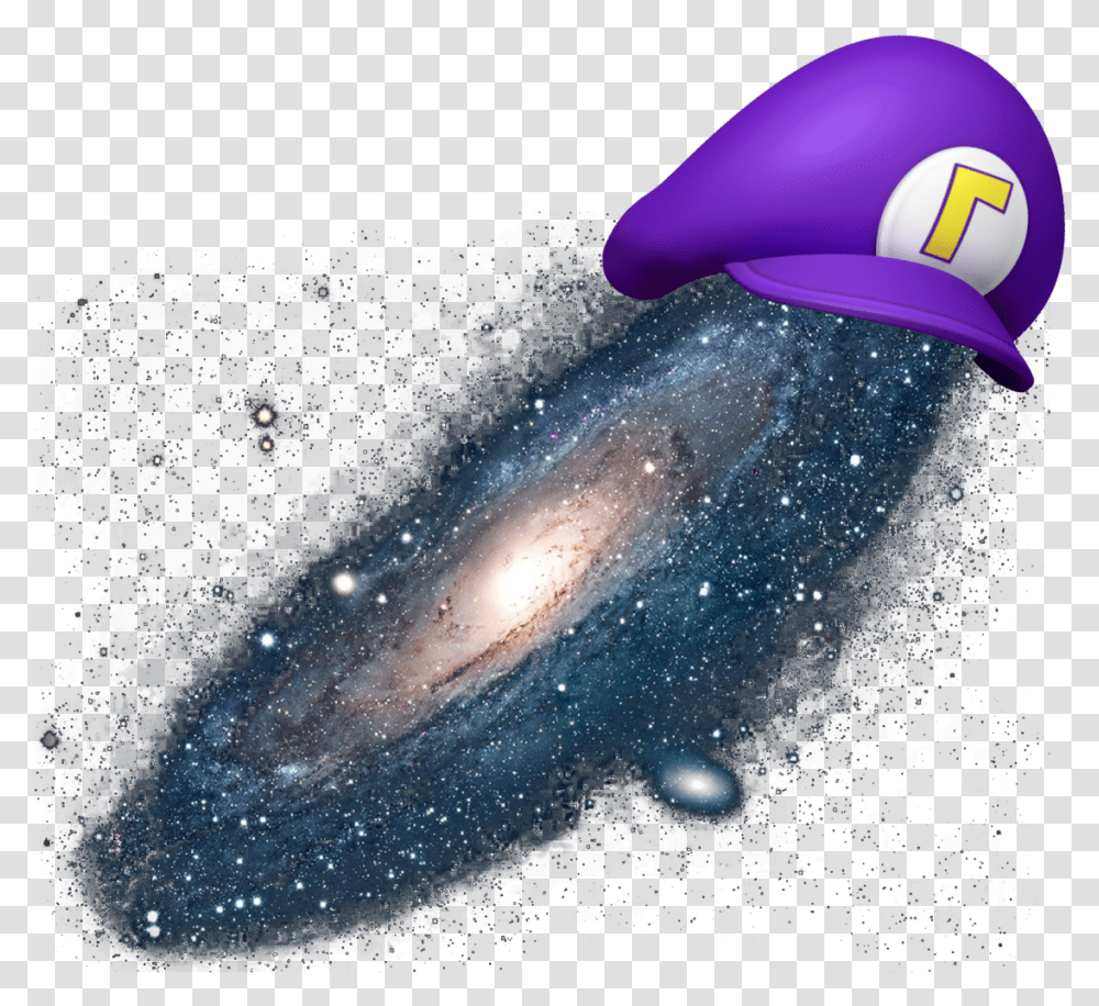 Waluigis Hat On Everything Via Lactea Milky Way, Outer Space, Astronomy, Universe, Nebula Transparent Png