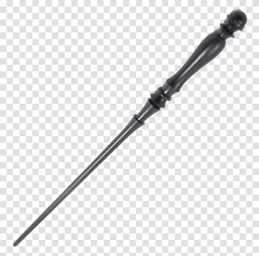 Wand Ebony Wand, Sword, Blade, Weapon, Weaponry Transparent Png