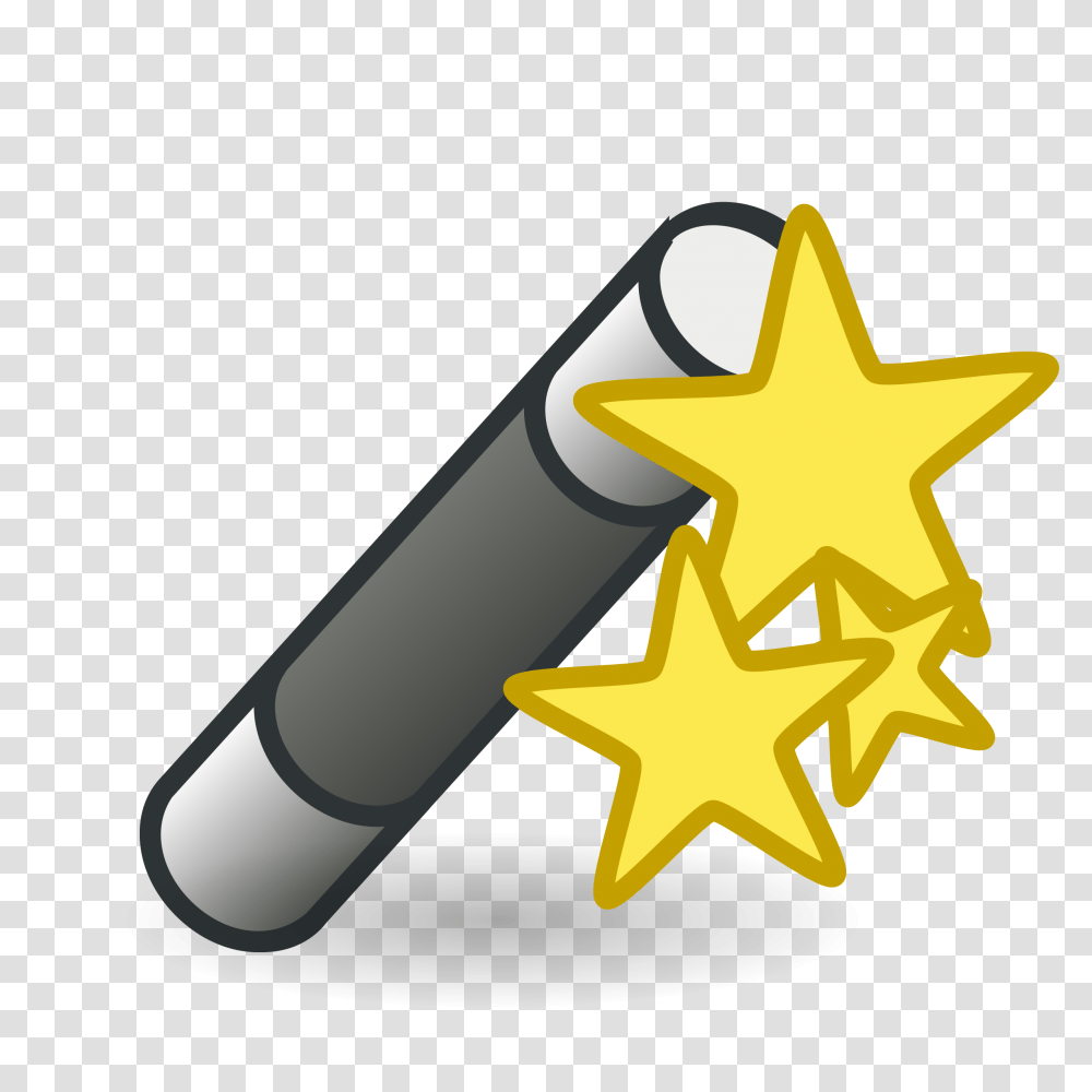 Wand With Stars Icons, Star Symbol, Dynamite, Bomb Transparent Png