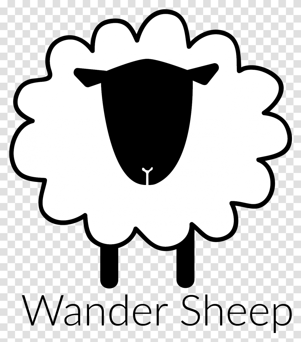 Wander Sheep, Stencil, Silhouette, Machine Transparent Png