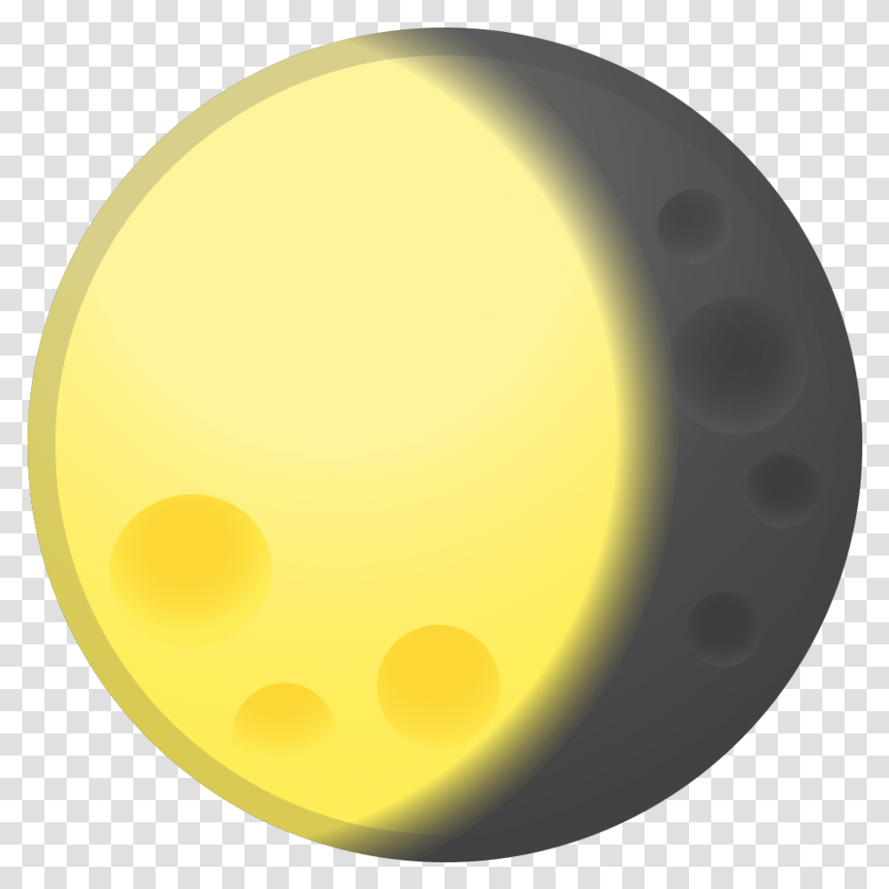 Waning Gibbous Moon Icon Emoji Mond, Sphere, Disk, Ball, Egg Transparent Png