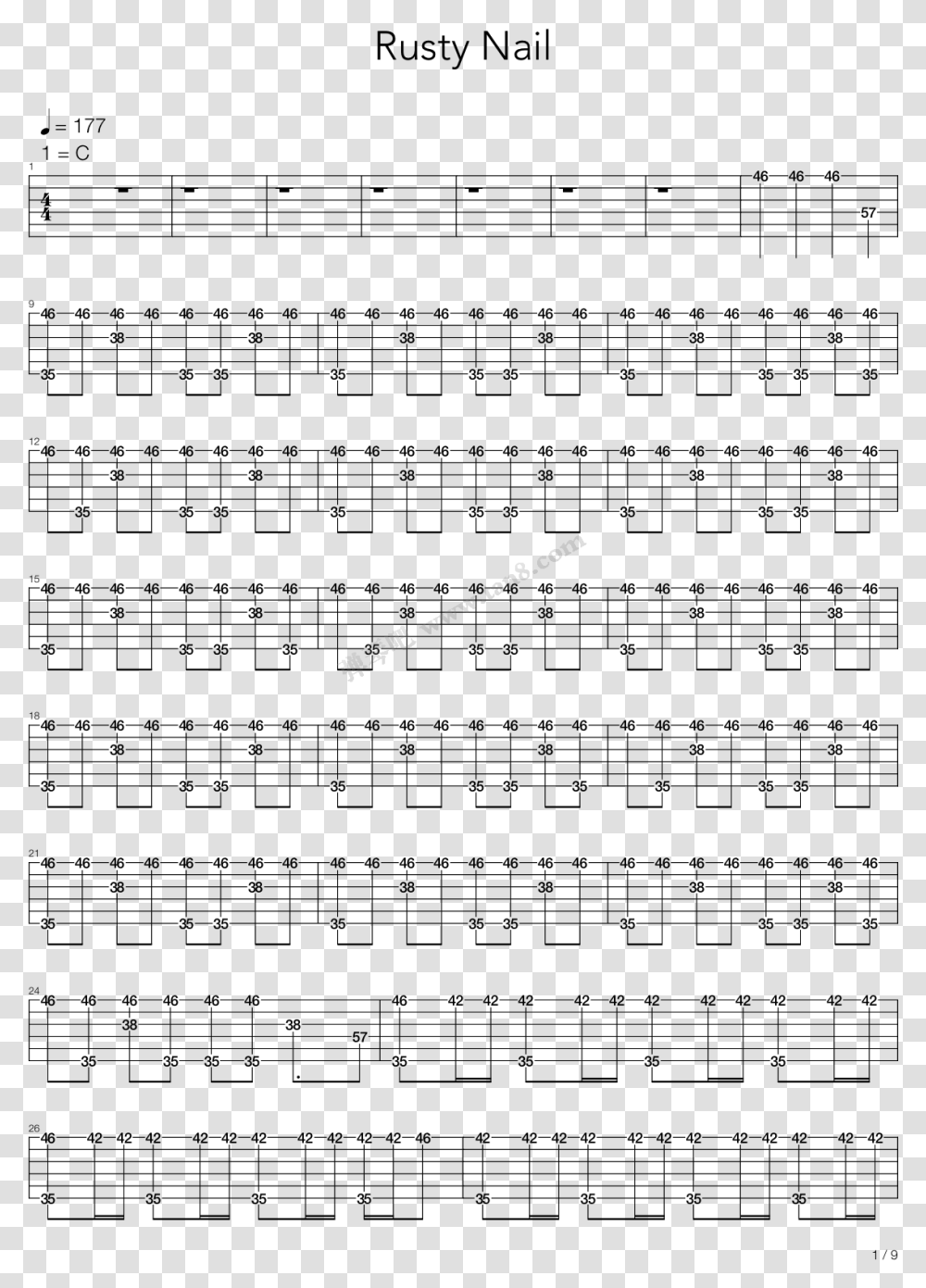 Wanna Be Like You Sheet Music, Gray Transparent Png