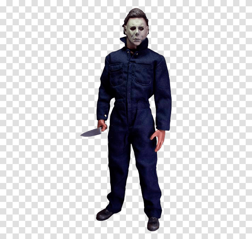 Wannabe Michael Myers Halloween Michael Myers Figure, Clothing, Apparel, Person, Human Transparent Png