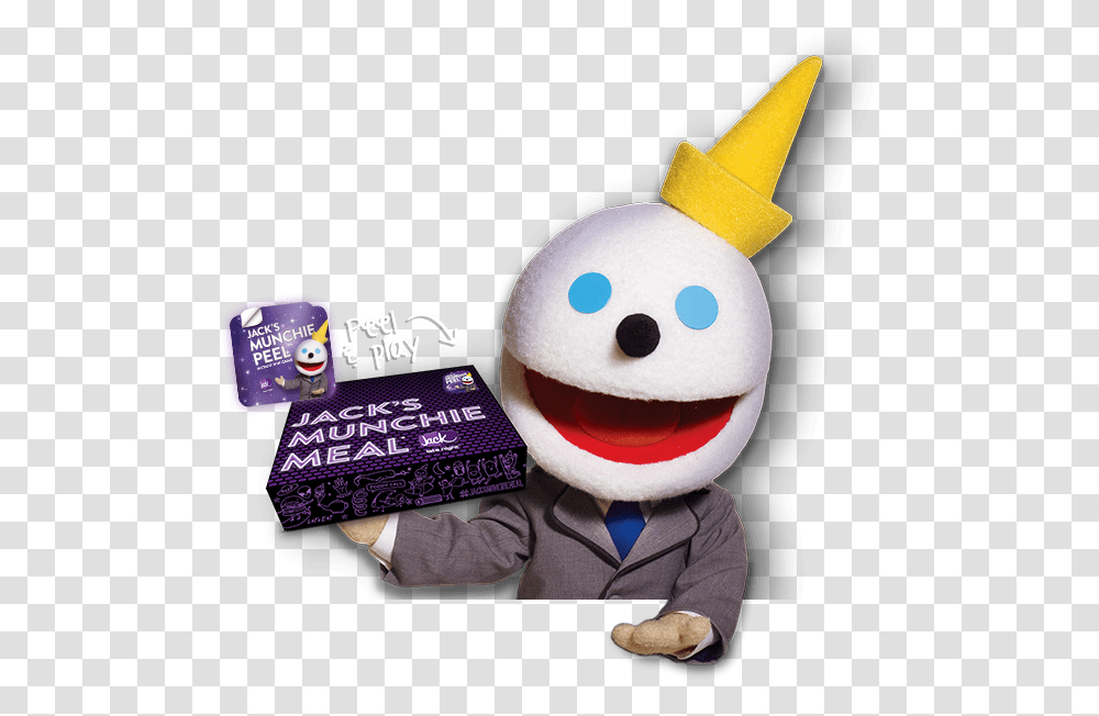 Want A Free Jack In The Box Munchie Meal 10 Winners Will Be Happy, Toy, Figurine, Clothing, Apparel Transparent Png