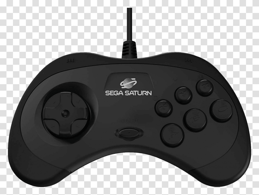 Want The Sega Genesis Controller Click Here For Black Sega Saturn Controller, Electronics, Joystick, Cooktop, Indoors Transparent Png