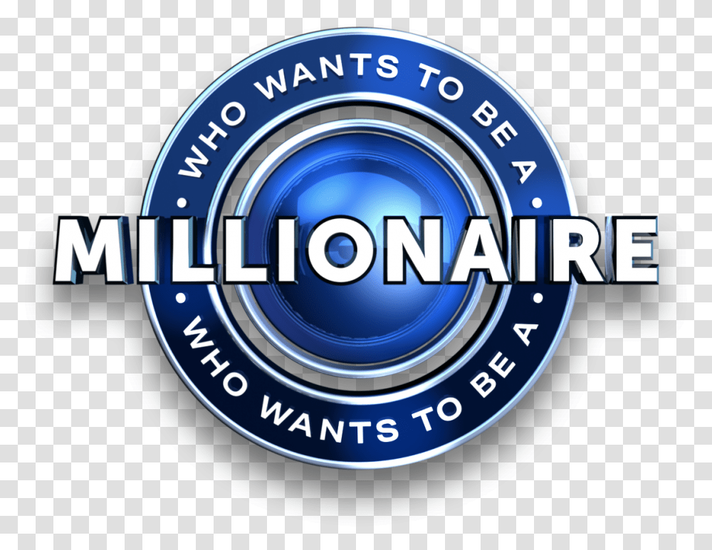 Want To Be Millionaire 3d, Logo, Trademark Transparent Png