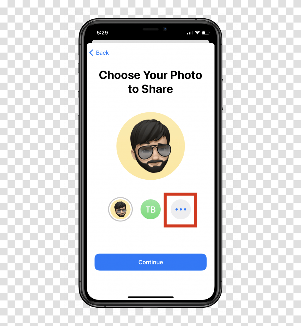 Want To Set Funny Memoji As A Profile Picture Smartphone, Mobile Phone, Electronics, Cell Phone, Person Transparent Png