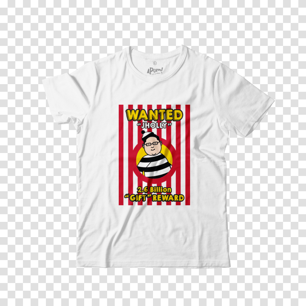Wanted Jholly Poster Apom, Apparel, T-Shirt Transparent Png