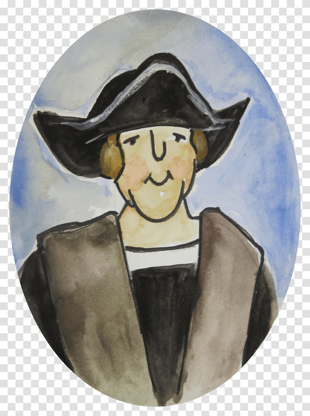 Wanted Picture Of Christopher Columbus, Person, Human, Painting Transparent Png