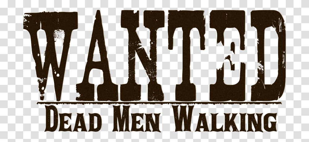 Wanted Poster Font With Background Wanted Poster, Word, Alphabet, Advertisement Transparent Png