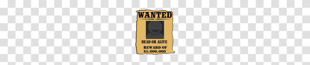 Wanted Poster Ricercato, Advertisement, Paper, Flyer Transparent Png
