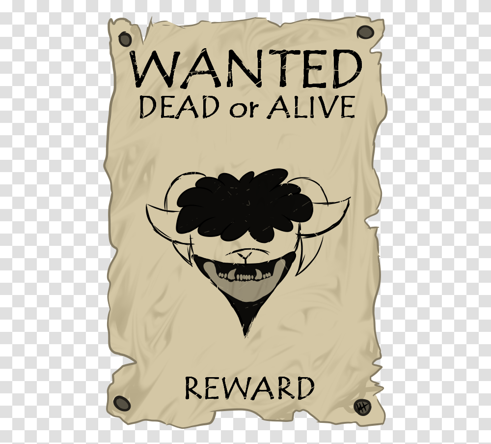 Wanted Poster Template Word Wanted Poster, Label, Pillow, Cushion Transparent Png