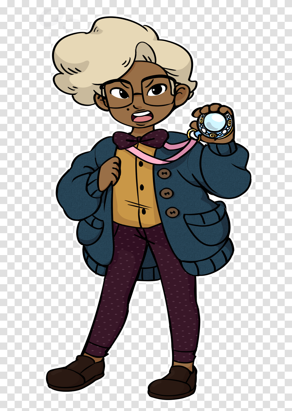 Wanted To Draw My Oc As A Yokai Watch Holder In The Yo Kai Watch Human Oc, Person, Coat, Performer Transparent Png