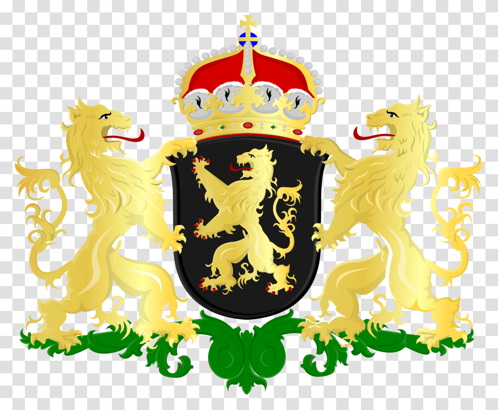 Wapen Van Noord Brabant, Emblem, Logo, Trademark Transparent Png