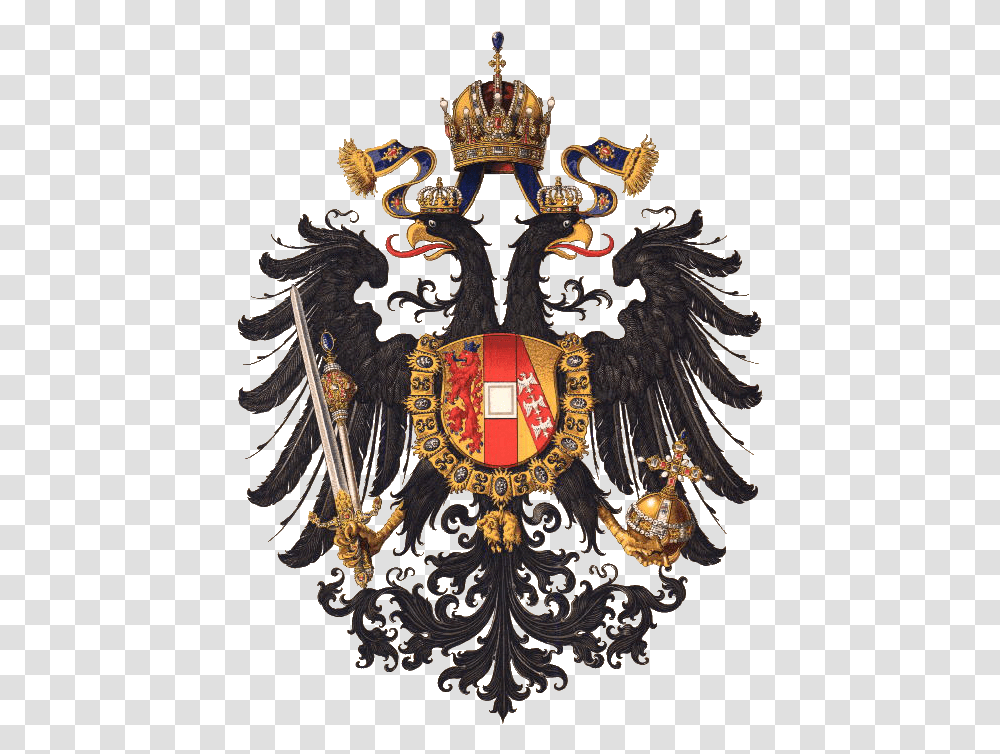 Wappen Kaisertum Sterreich, Chandelier, Lamp, Emblem Transparent Png
