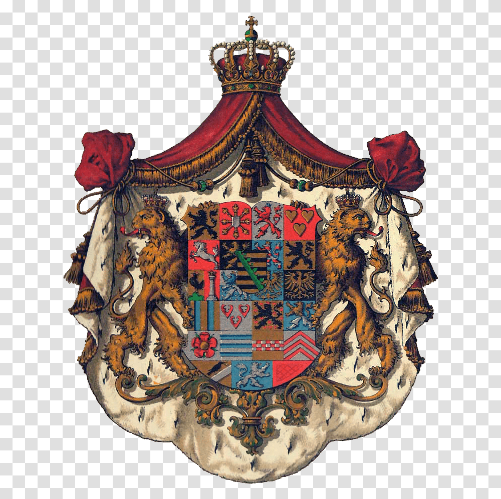 Wappen Sachsen Coburg Gotha, Logo, Trademark, Emblem Transparent Png
