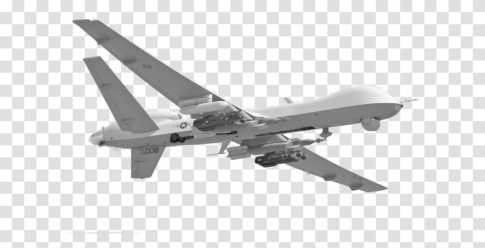 War Drone, Airplane, Aircraft, Vehicle, Transportation Transparent Png