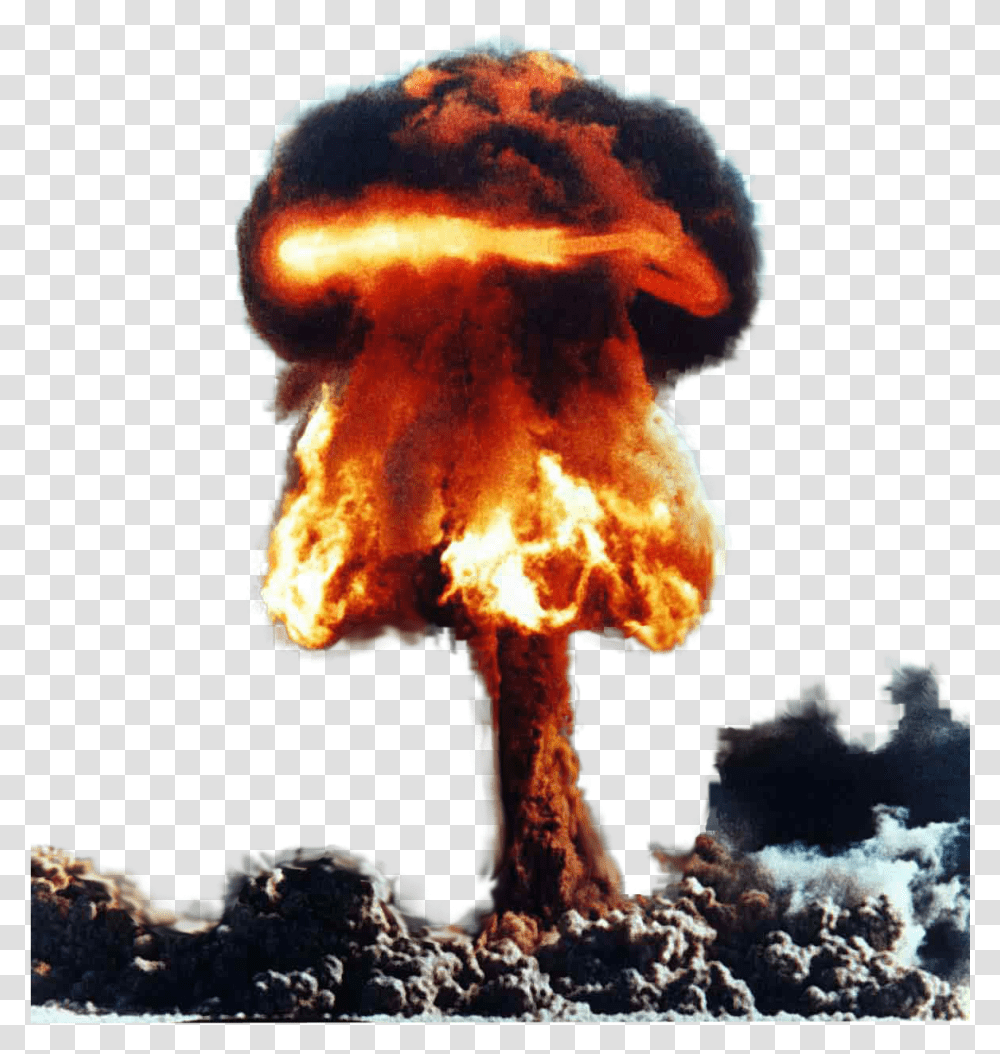 War For Water In Future Download Nuclear Explosion, Nature, Outdoors, Fungus, Bonfire Transparent Png