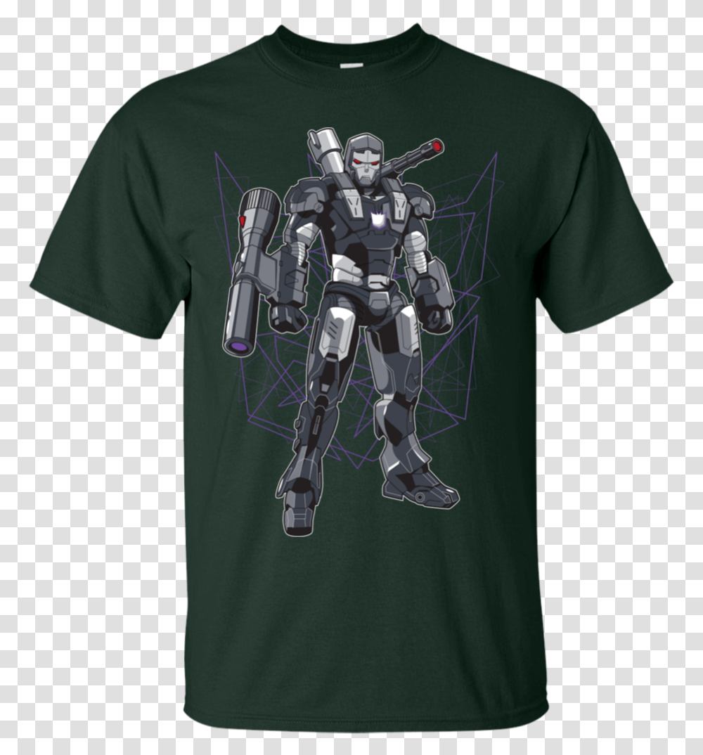 War Megatron Megatron T Shirt Amp Hoodie War Machine Megatron Mashup, Apparel, Robot, Person Transparent Png