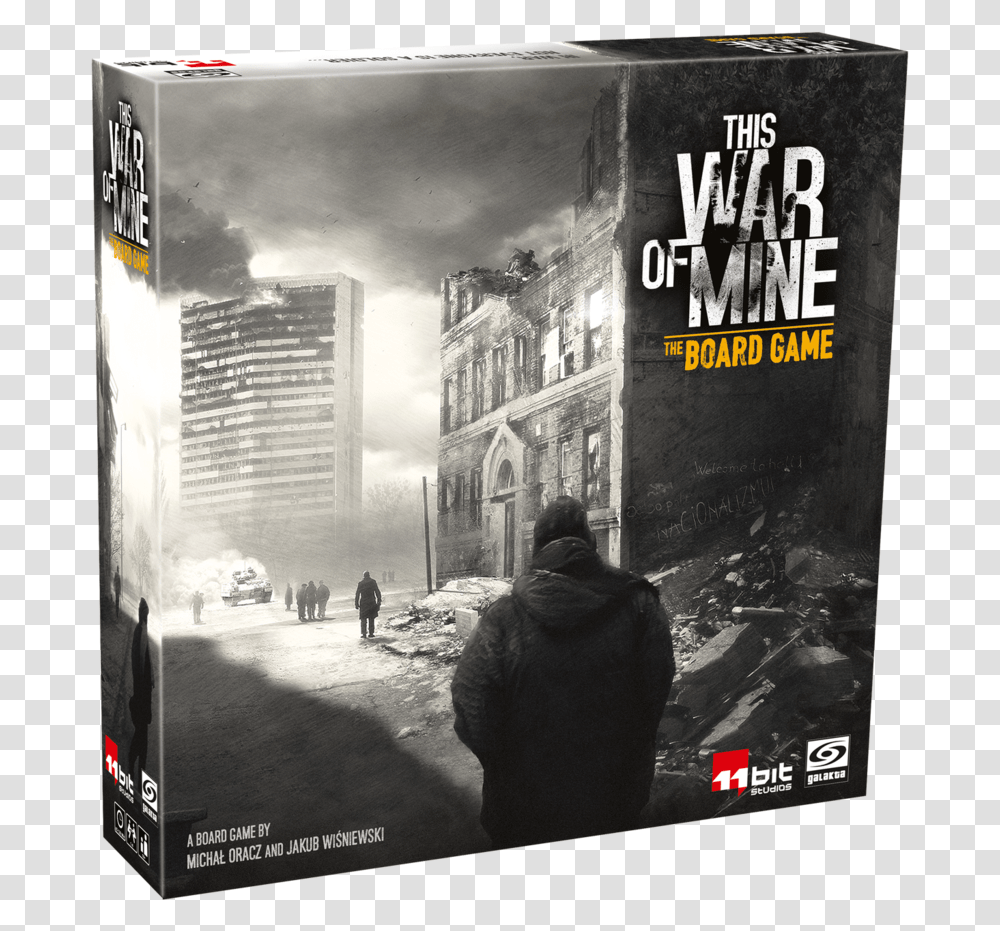 War Of Mine Board Game, Person, Poster, Advertisement, Car Transparent Png