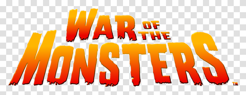 War Of The Monsters Logo, Word, Label, Food Transparent Png