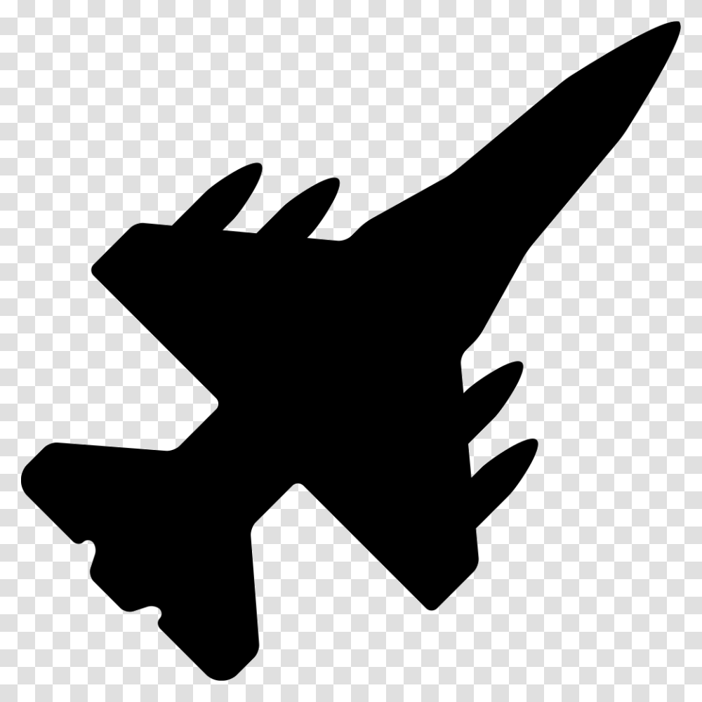 War Plane Icon, Axe, Tool, Silhouette, Stencil Transparent Png