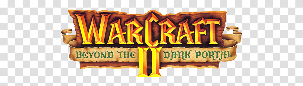 Warcraft 2 Beyond The Dark Portal Logo Warcraft 2 Tides Of Darkness Logo, Alphabet, Text, Book, Leisure Activities Transparent Png