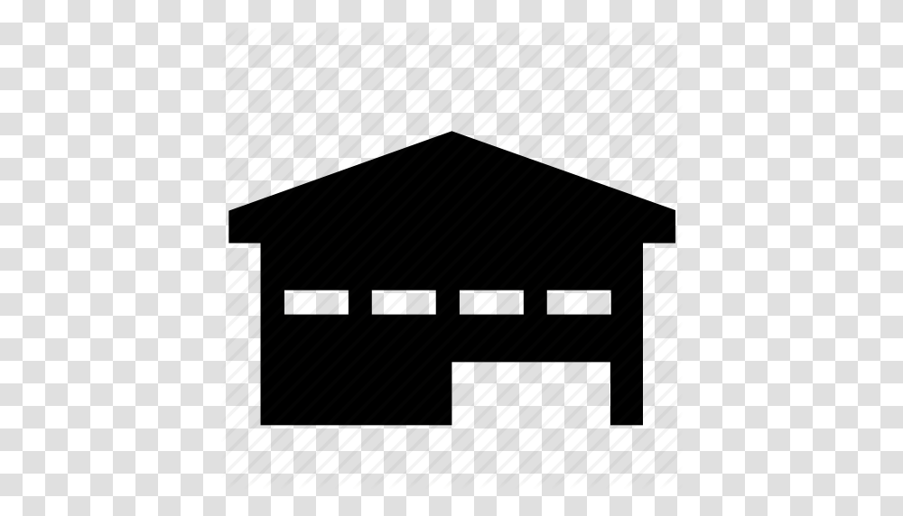 Warehouse Clip Art Black And White, Building, Housing, Architecture Transparent Png