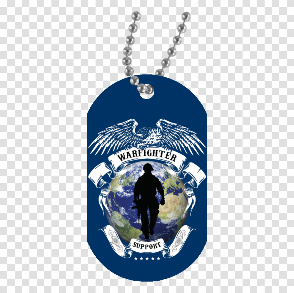 Warfighter Support Dog Tag, Pendant, Person, Human, Metropolis Transparent Png
