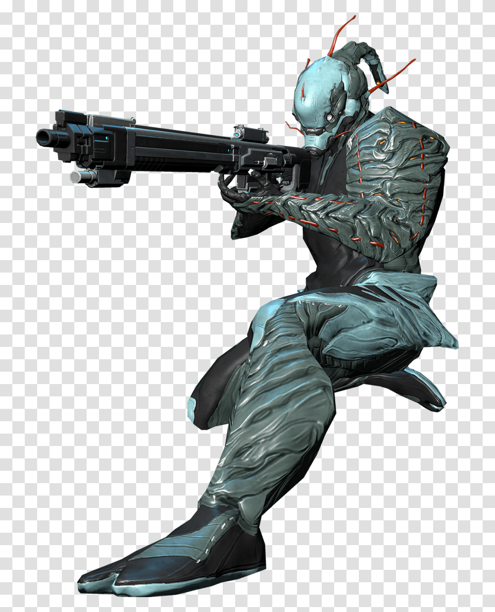 Warframe Image, Person, Human, Gun, Weapon Transparent Png