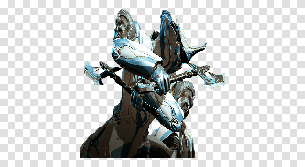 Warframe Warframe Frost, Person, Costume, Motorcycle, Transportation Transparent Png