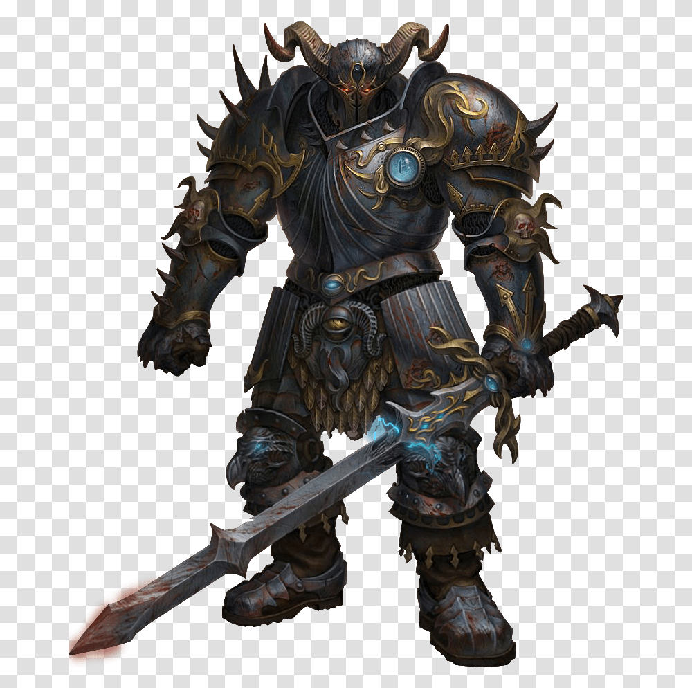 Warhammer 4 Image Warhammer, Person, Human, Knight, Bronze Transparent Png