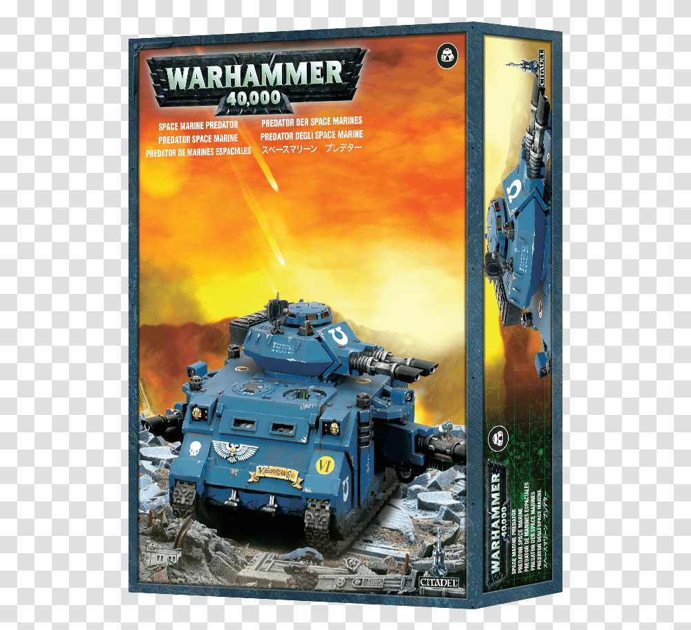 Warhammer 40k, Tank, Vehicle, Transportation, Machine Transparent Png