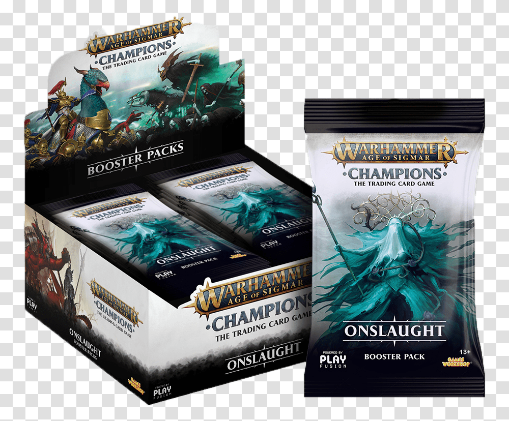 Warhammer Age Of Sigmar Champions Onslaught Booster, Poster, Advertisement, Flyer, Paper Transparent Png
