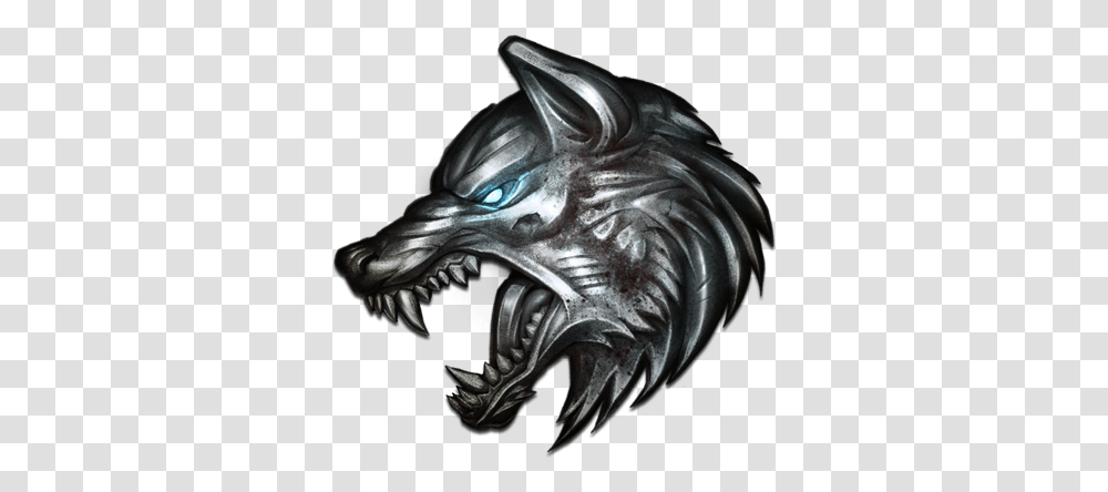 Warhammer Warhammer 40k Space Wolf Logo Download 40k Space Wolf Logo, Dragon Transparent Png