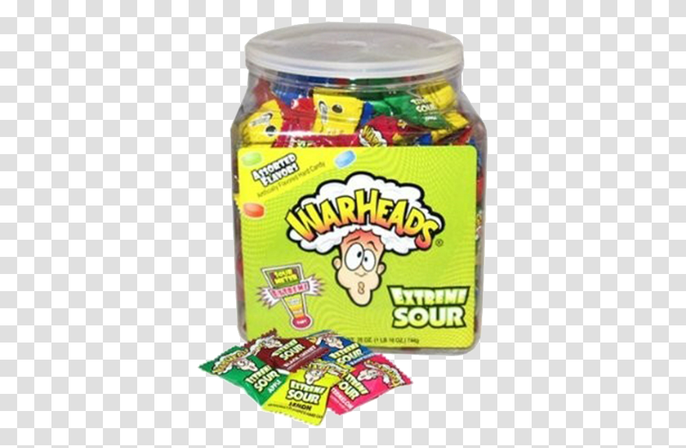 Warheads Extreme Sour Bulk 240 Bucket Impact Confections Warheads Candy, Sweets, Food, Confectionery, Snack Transparent Png
