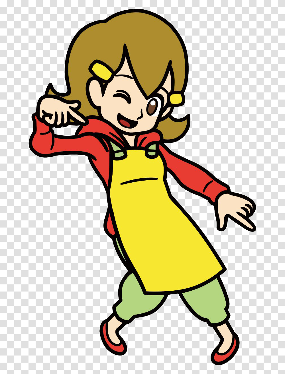 Wario Face With Hand Some Dude 5 Volt Warioware Gold 5 Volt, Performer, Magician, Costume, Clown Transparent Png